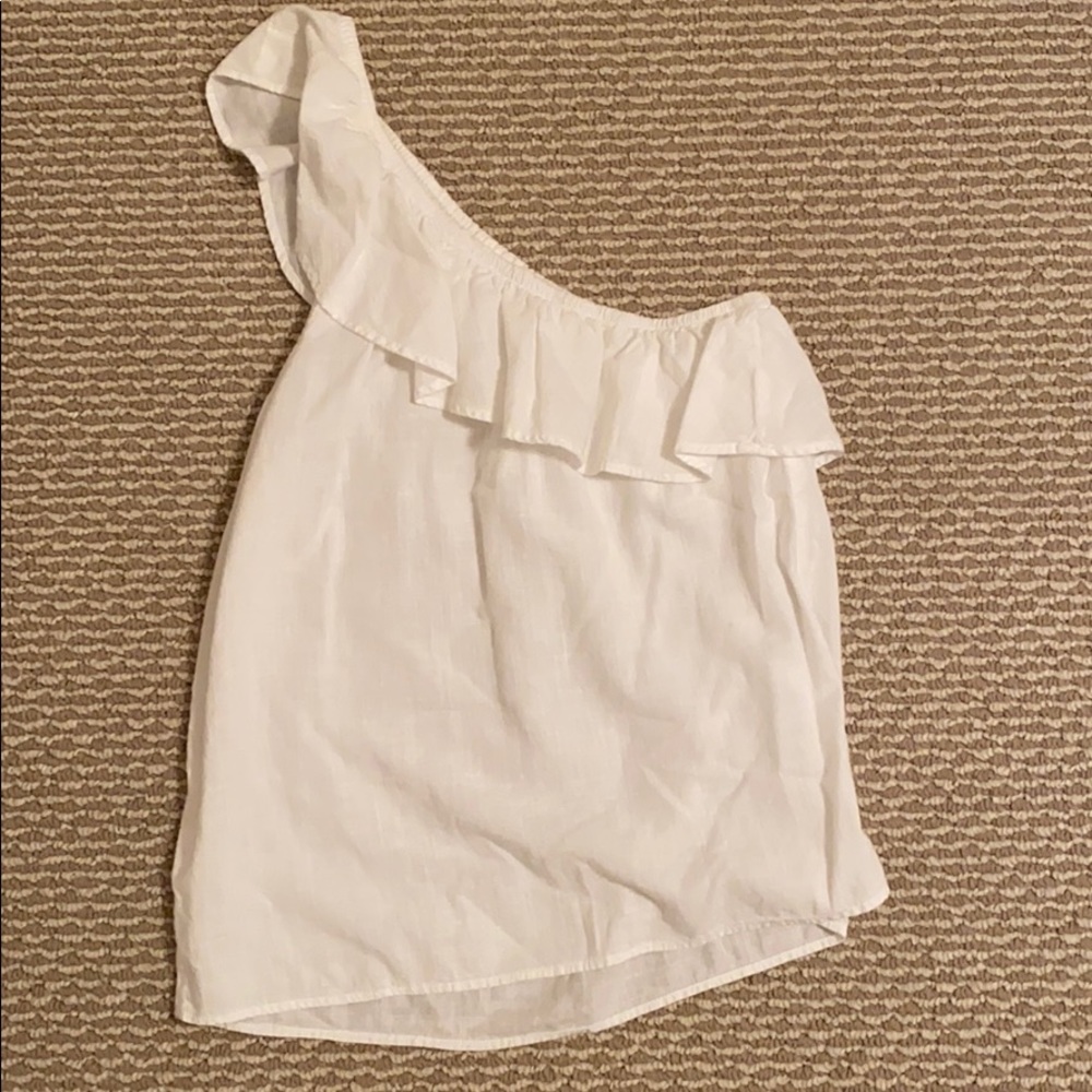 Old Navy Single Shoulder Flutter Top - image 5
